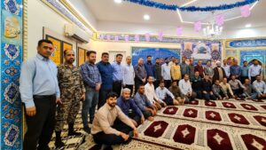 جشن میلاد پیامبر رحمت(ص) و امام جعفرصادق(ع) در نیشکر فارابی