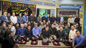 برگزاری مراسم زیارت عاشورا در حسینیه حضرت ام‌البنین (س)