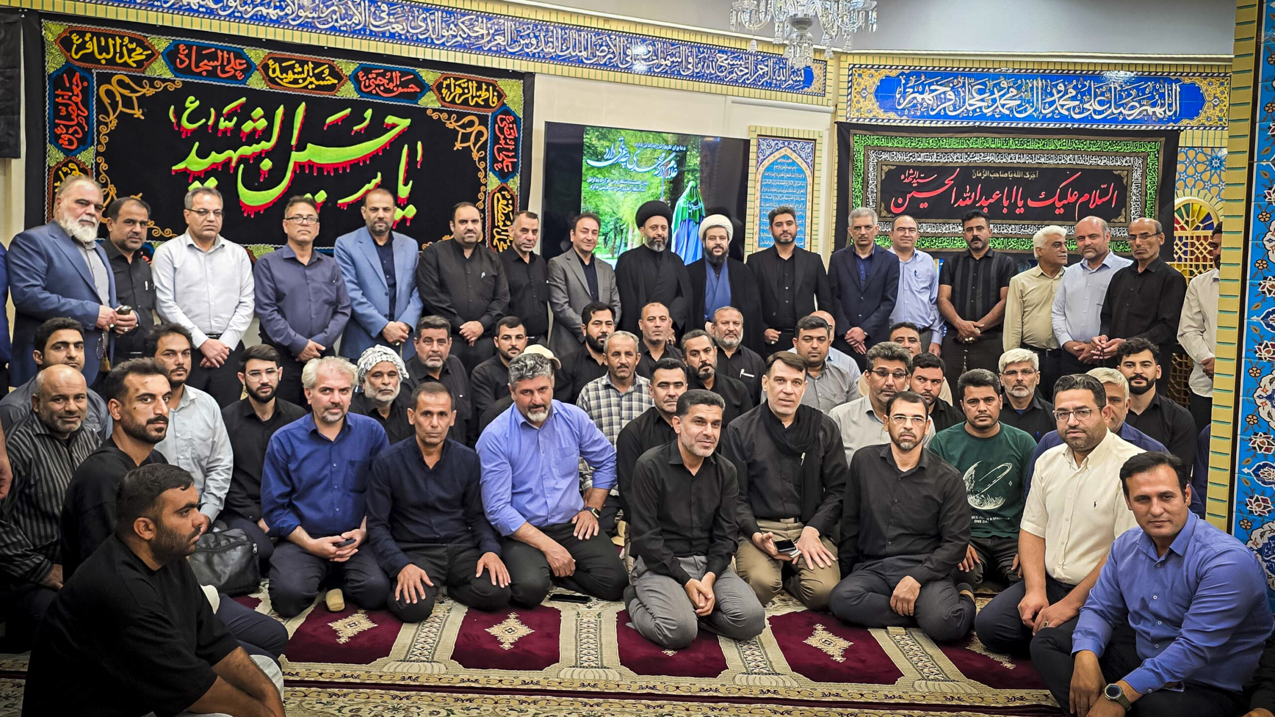 برگزاری مراسم زیارت عاشورا در حسینیه حضرت ام‌البنین (س)